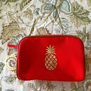 Spartina Embroidered Travel Pouch